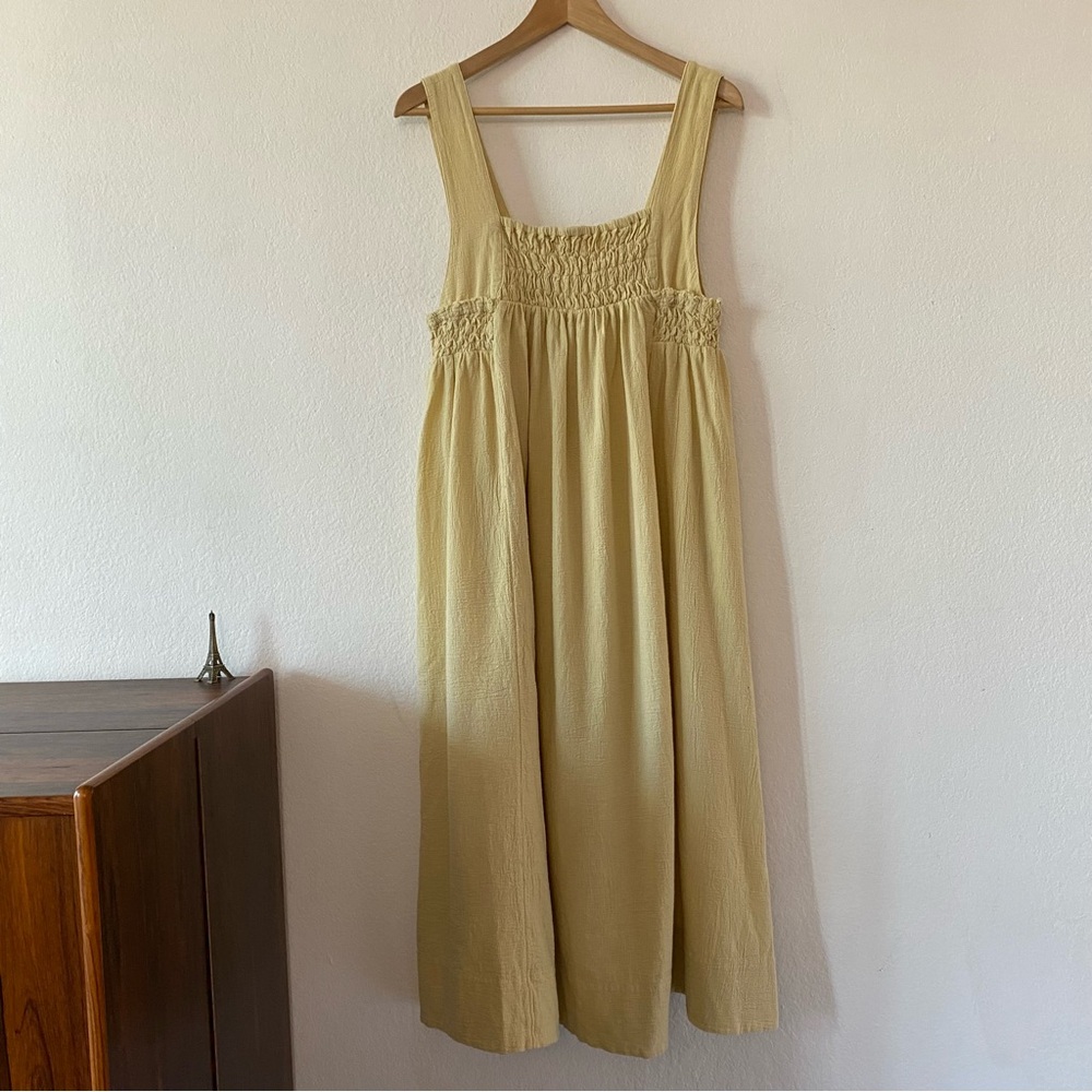 FREE PEOPLE | Delphine Midi Dress in Pampas - Picture 5 of 16